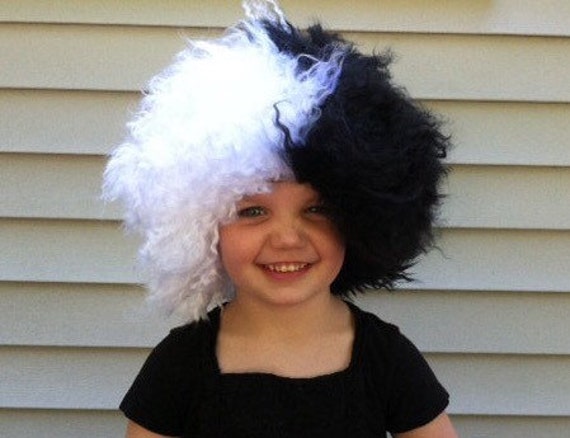 white wig halloween costume