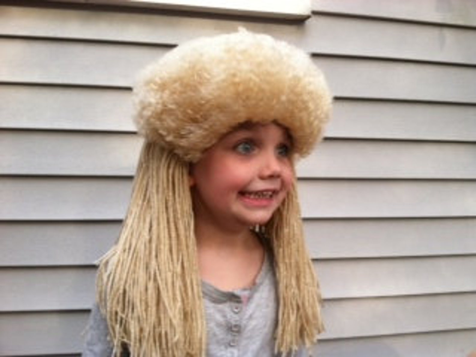 Mullet wig for kids Halloween costume for little boys Etsy