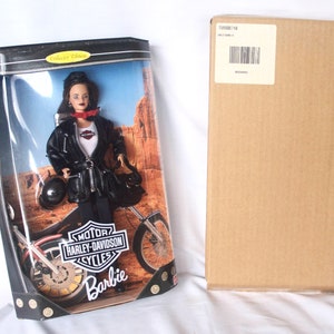 Vintage Harley Davidson Barbie Doll , Brunette , #3 in