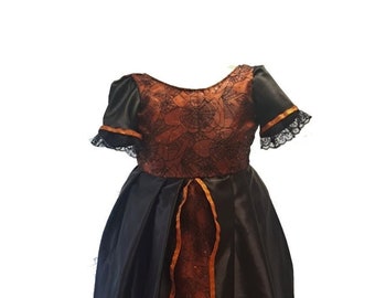 Halloween Pumpkin Princess Ball Gown