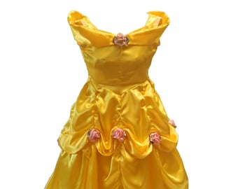 Belle Kid&#39;s Costume- Yellow Gown