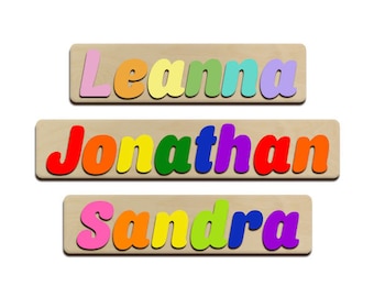 personalized puzzle for kids etsy
