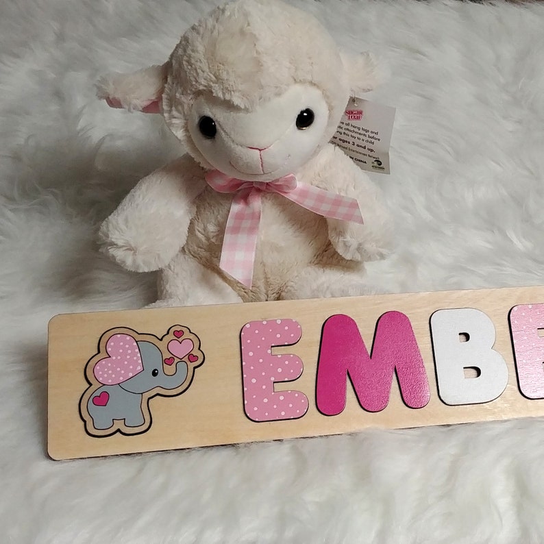 Name Puzzle Girl Easter Gift For Niece Etsy