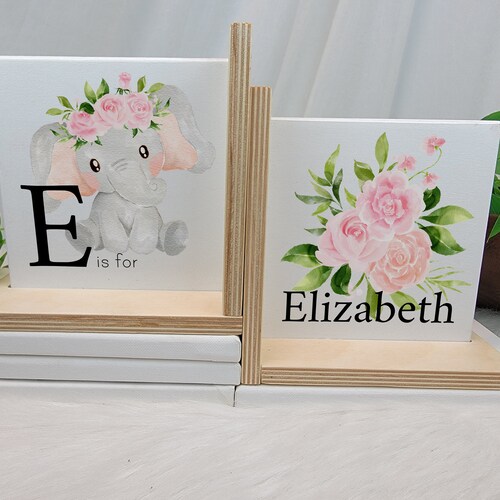 Daisy Bookends for Kids Gold Baby Girl Nursery Decor Etsy