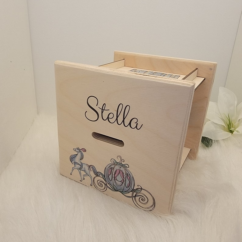 Cinderellainspired Kids Piggy Bank Safe and Beautiful Etsy