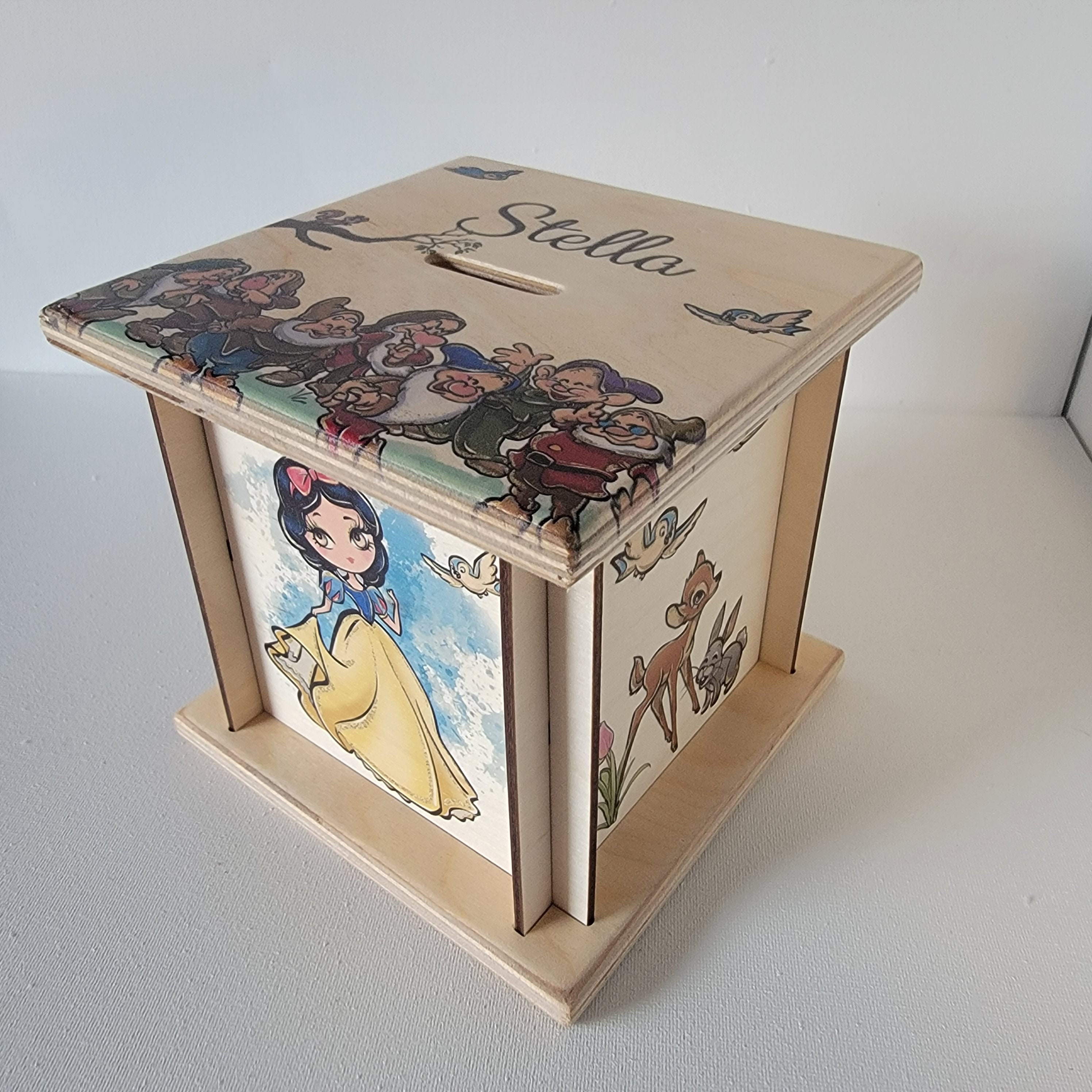 ビンテージ 白雪姫 Snow White 貯金箱 1990年 Snow White