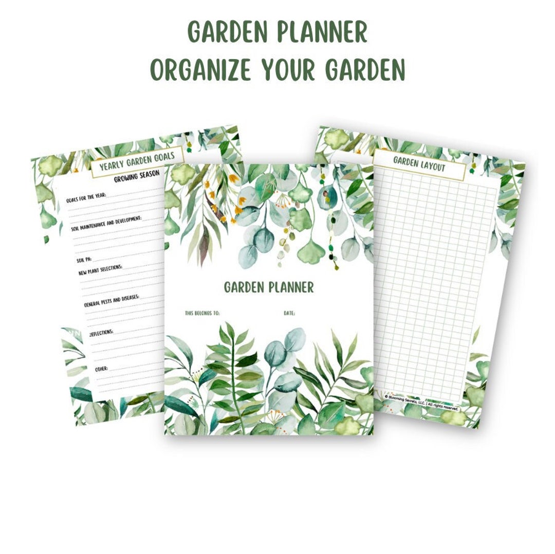 Printable Planner for Gardeners, Gardening Planner Printable, Plant ...