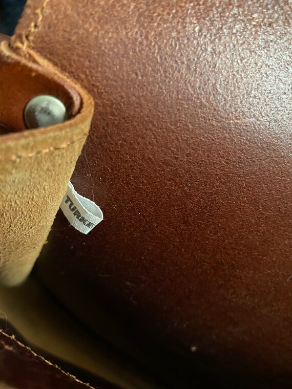 Vintage COLE HAAN leather messenger bag - image 5