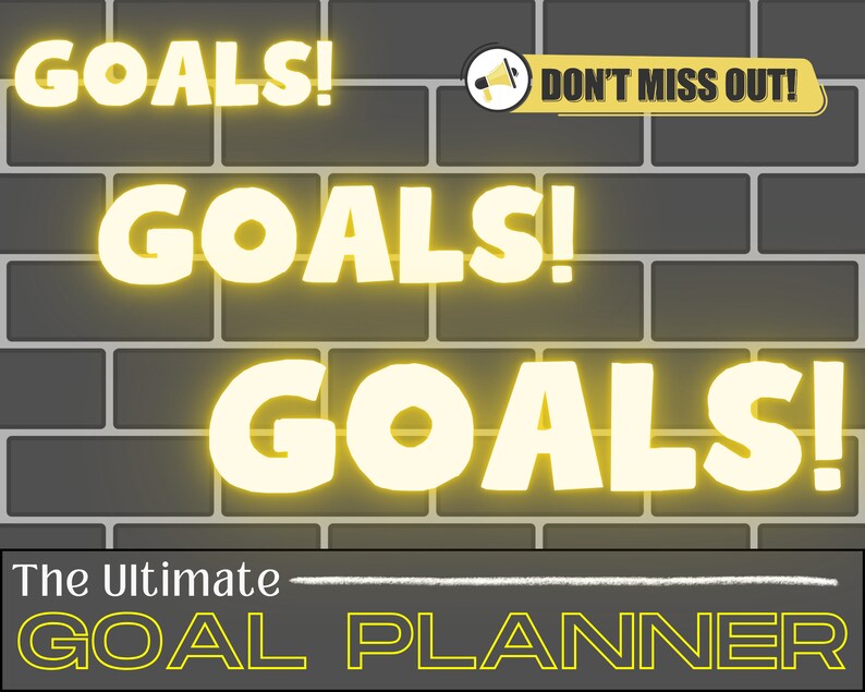 goal planning workbook