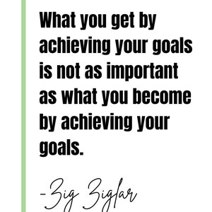 goal planning and goal setting for life goals and dreams