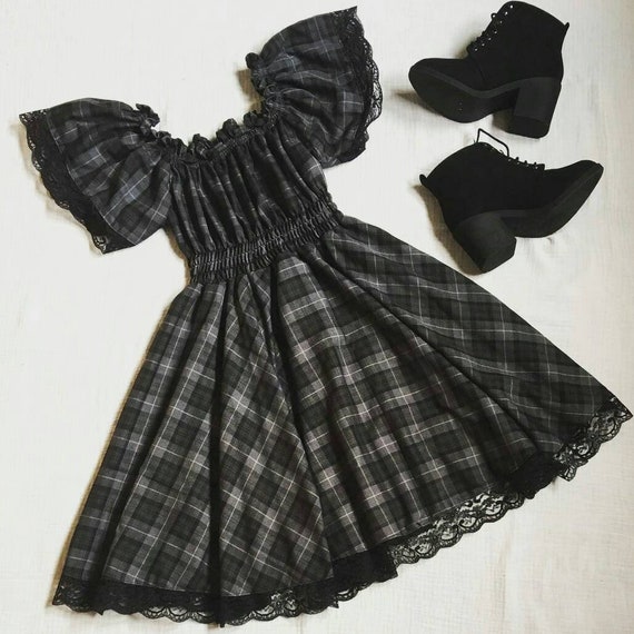 tartan dress size 22