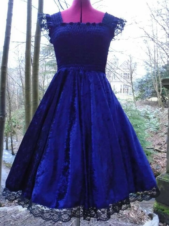 purple dress size 18