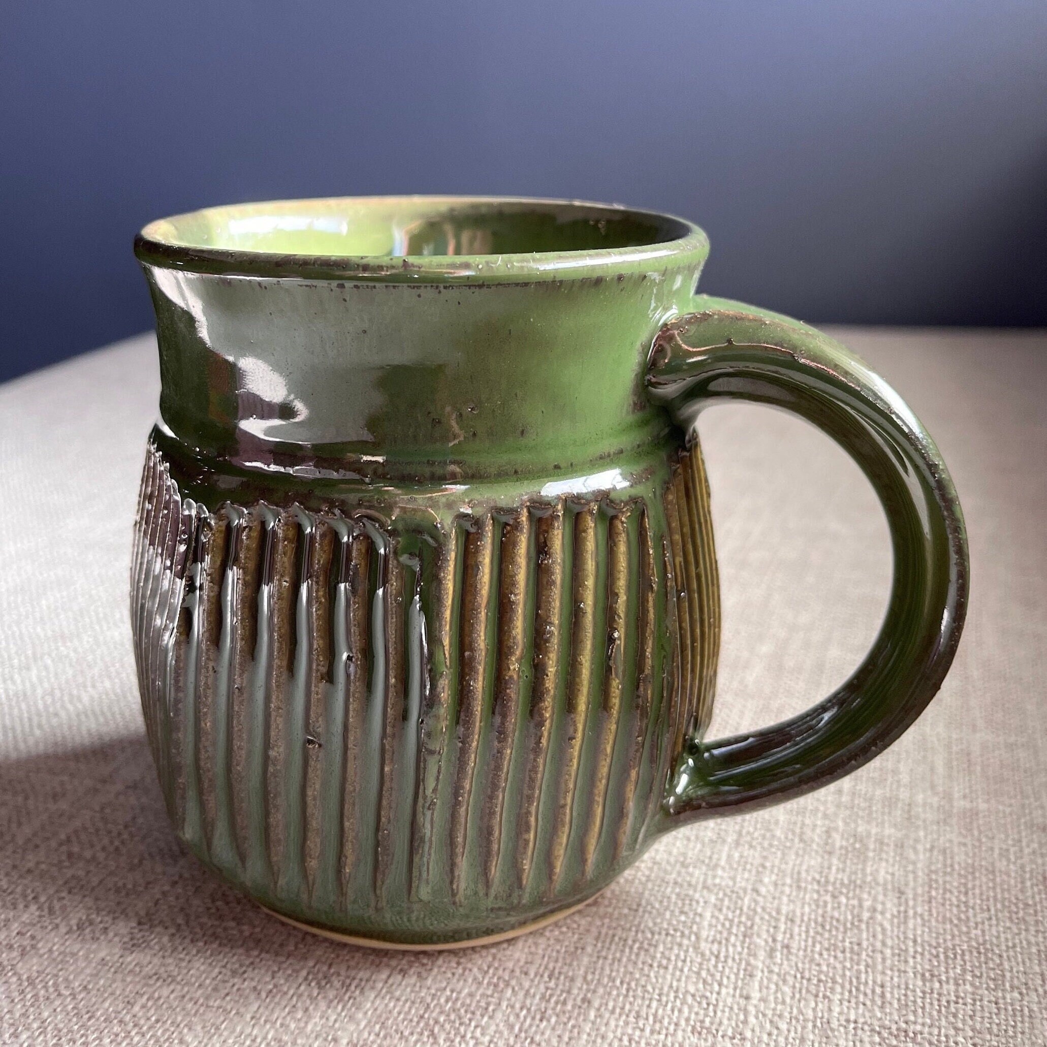 Unique Coffee Mug, Unique Coffee Cup, Earthy Coffee Mug, Handmade Mug ...