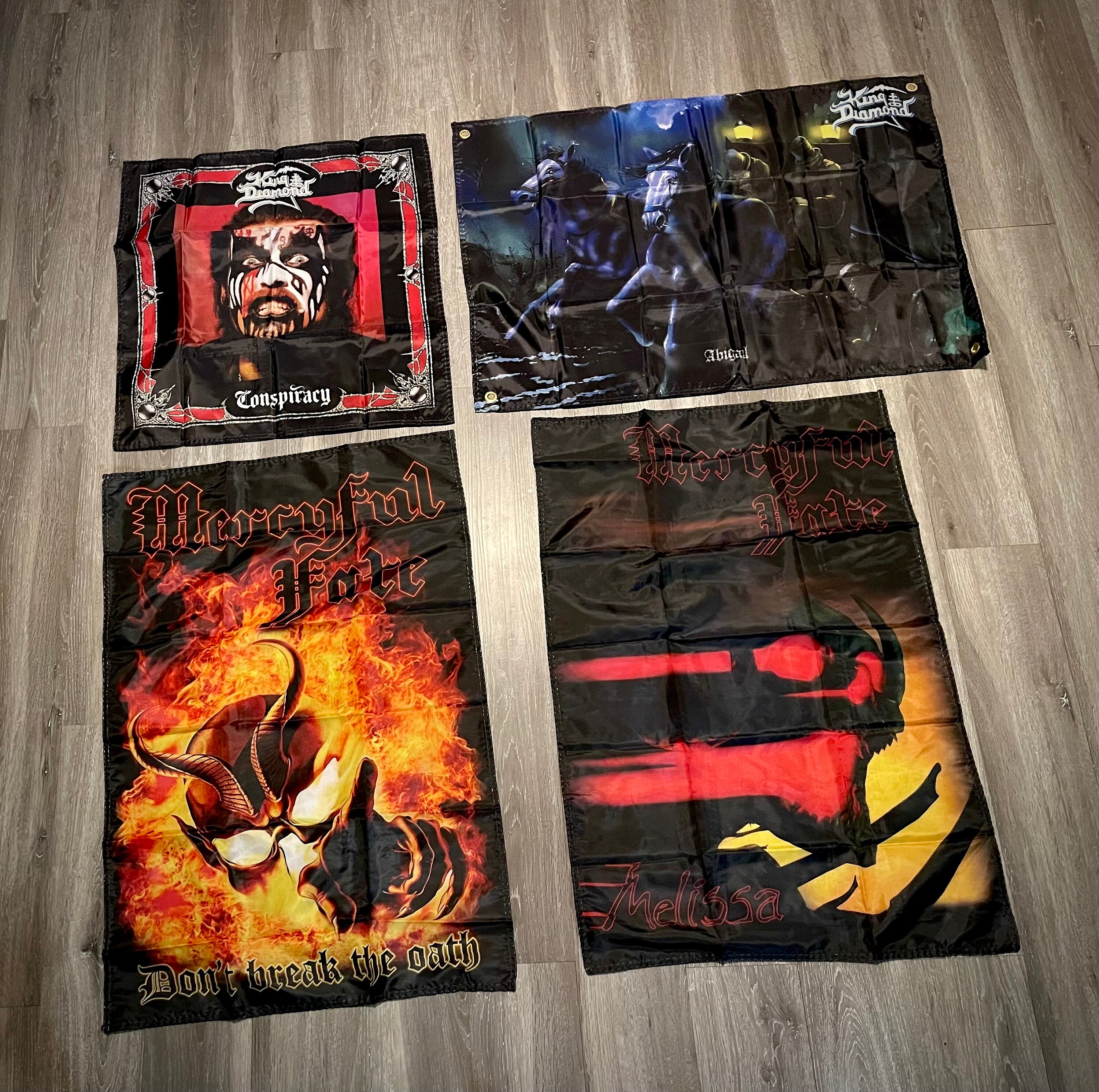 King Diamond/Mercyful Fate flag!