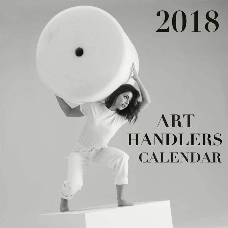 Art Handlers Calendar 2018 Etsy