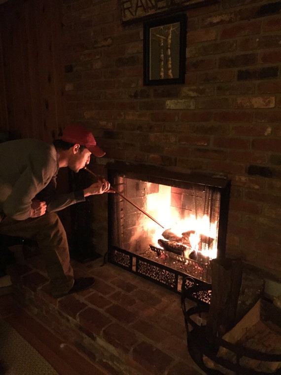 Fireplace Bellows Fire Pit Tool Campfire Blowstick Etsy