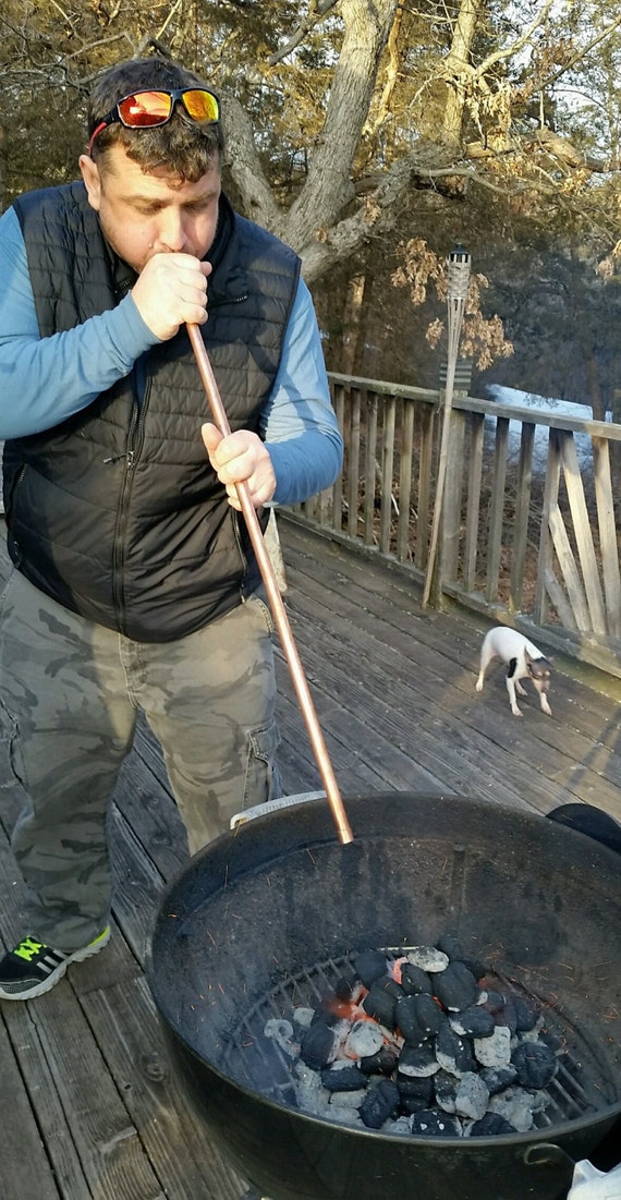 charcoal briquettes fire pit