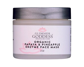 Organic Papaya and Pineapple Enzyme Face Mask