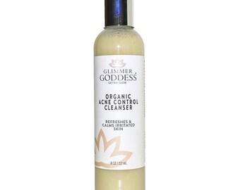 Organic Acne Cleanser with Hemp Seed Oil