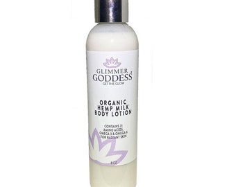 Organic Hemp Milk Body Lotion -Vegan