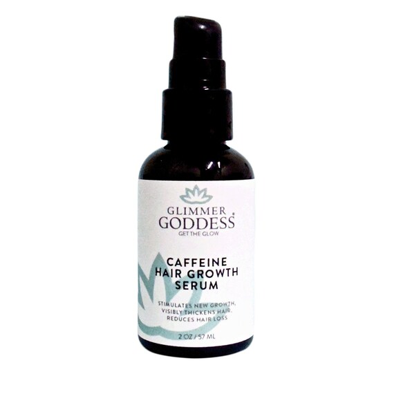 Hair Growth Oil Caffeine Serum Scalp Treatment Etsy