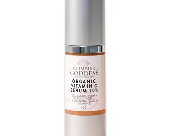 Bio Gesichtsserum Vitamin C Mit Ferulsäure Hyaluronsäure & Vitamin E Bio Hautpflege - Bio Gesichtsserum - Anti Aging Serum