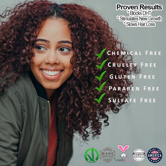 Organic Hair Growth Serum Hair Growth Shampoo Hair Growth
