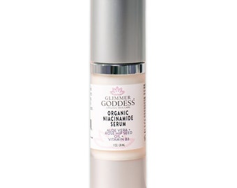 Organic Niacinamide Anti Aging Serum - Tightens Pores, Reduces Wrinkles with 5% Niacinamide