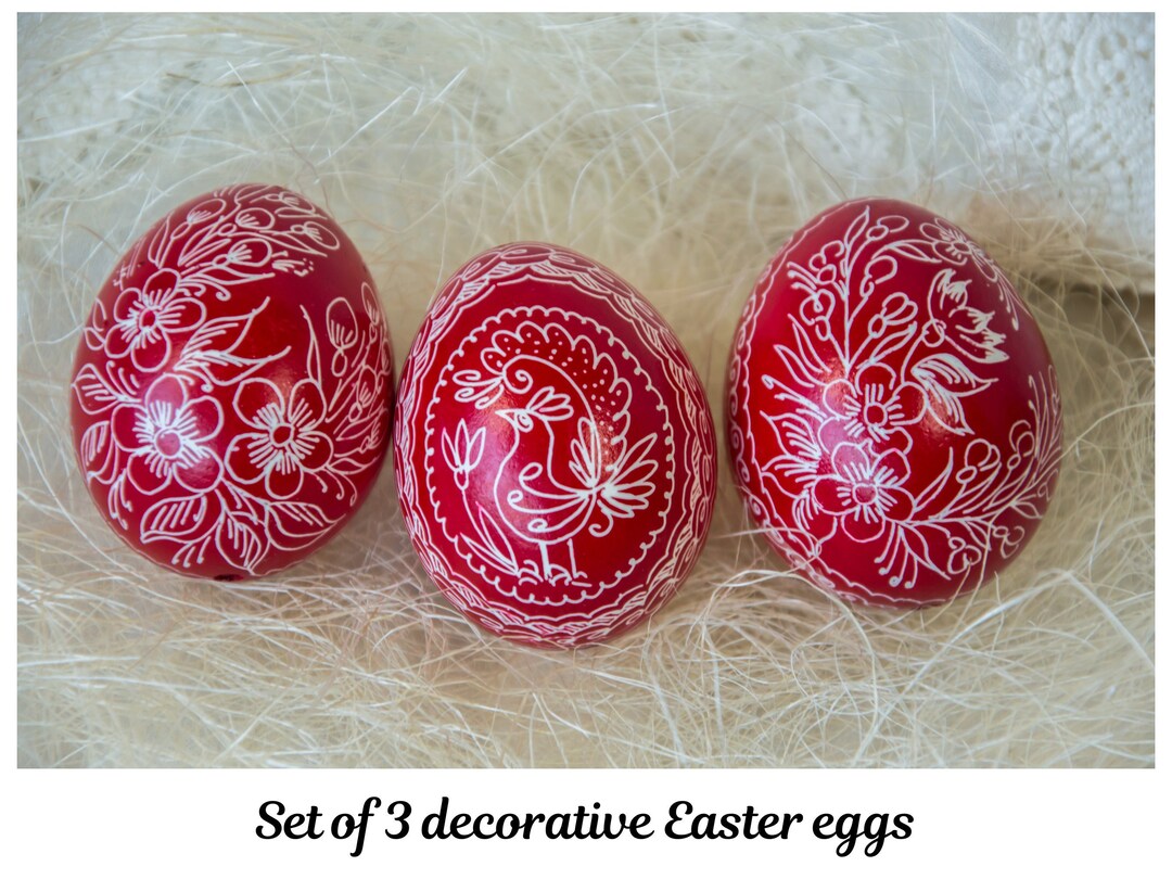 Collectibles Easter Eggs Pysanky Eggs Traditional Design Etsy