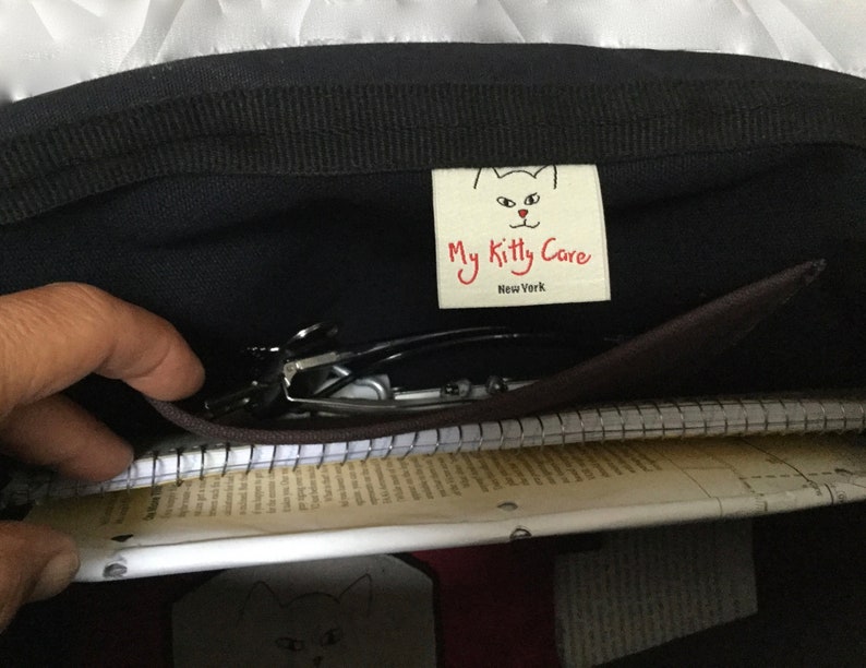 Love Your Cat Felix the Cat Messenger Bag, Canvas Bagfor All Cat