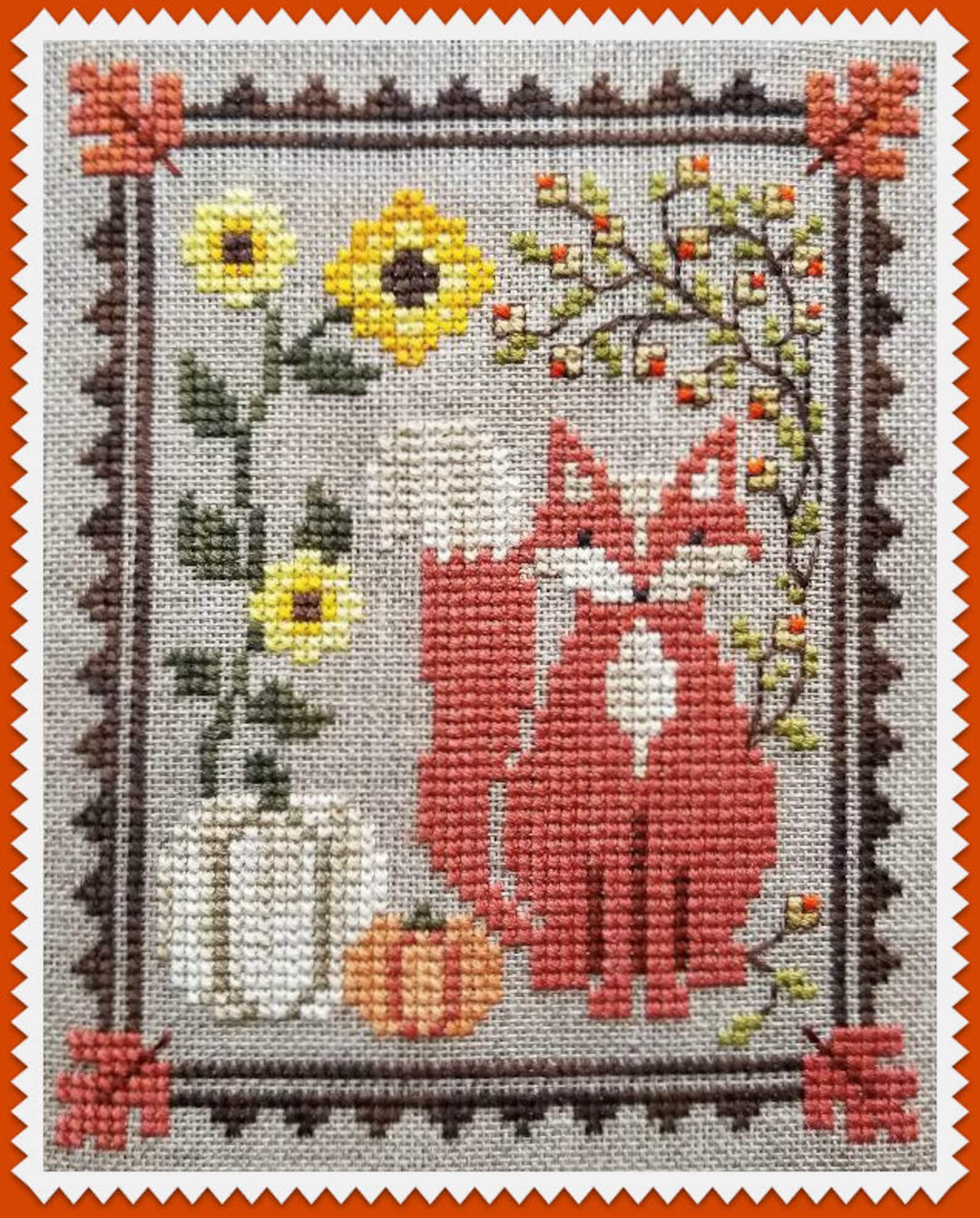 BITTERSWEET TRIO; Digital Pattern for Cross Stitch by Waxing Moon; 3 ...