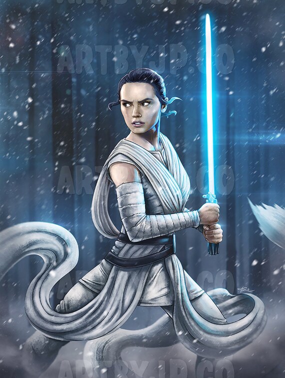 daisy ridley lightsaber