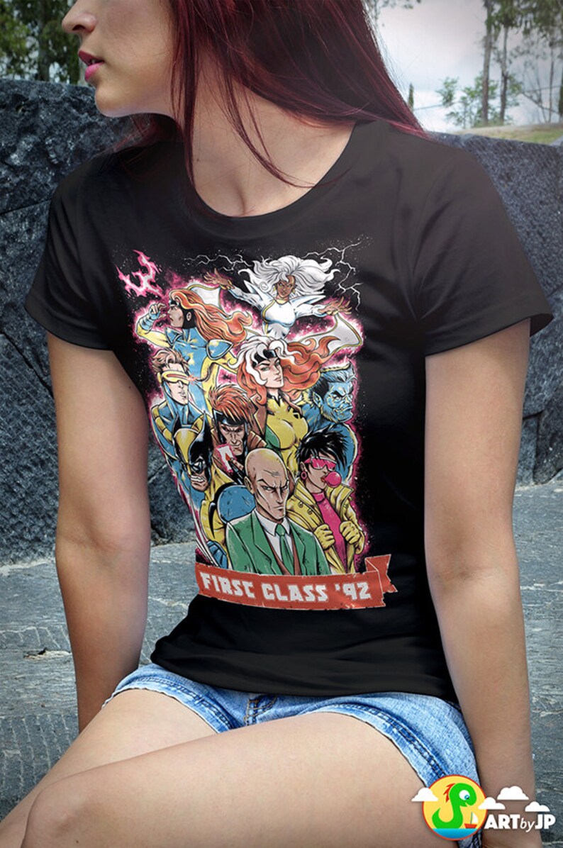 Retro XMen Shirt PREMIUM QUALITY Marvel Superhero Etsy