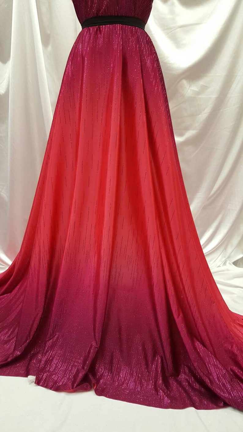 polyester spandex evening gowns
