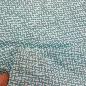 100% Rayon with Japanese inspired print weave in sage off white 58 inches wide fabric sold by the yard mint rayon challis soft light weight image 5