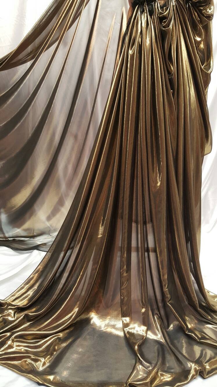 Gold Beautiful Satin Fabric Draped with Soft Folds, Silk Cloth Background,  Close-up, Copy Space Stock Photo - Image of elegance, jersey: 160240052