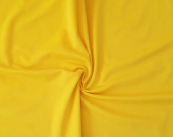 Nylon Spandex Fabric | (4 Way Stretch/Per Yard) Yellow