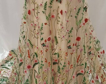 floral grad dress