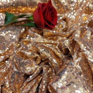 Sequin Fabric By The Yard Glitz Cooper Sequin Fabric Sequin Embroidery On Mesh Draping Clothing Decoration Background
