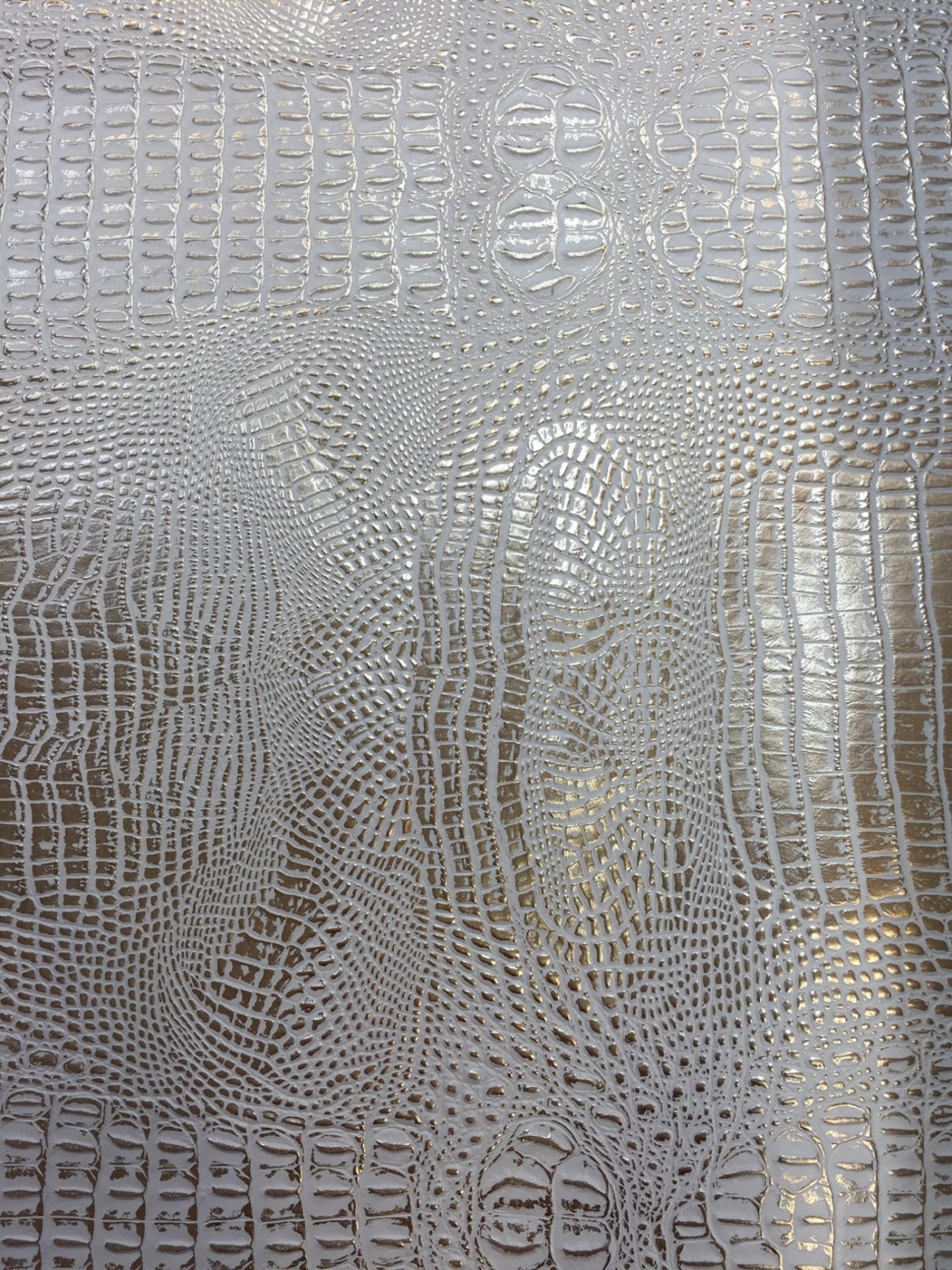 Crocodile Texture Design Vinyl 54 Inches Wide Faric Sold by the Yard ...