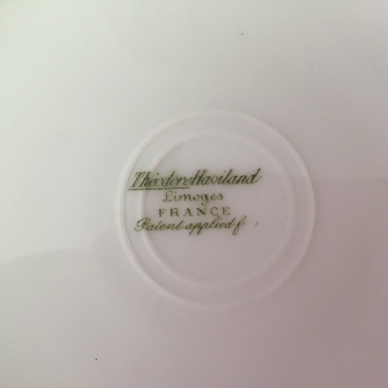 Theodore Haviland Limoges France SaladDessert Plate 1904-1920
