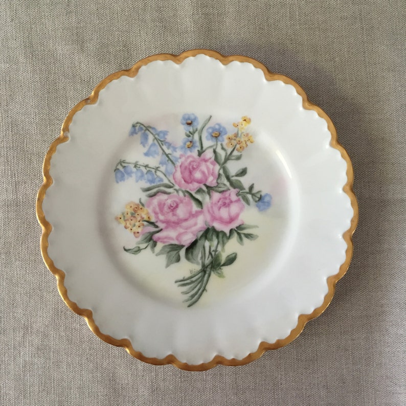 Theodore Haviland Limoges France SaladDessert Plate 1904-1920