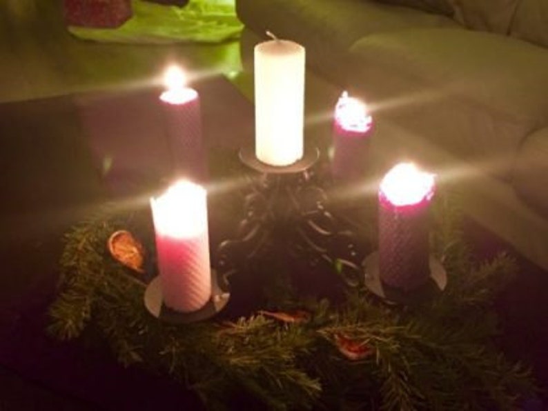 Mini Pillar Advent Candles image 5