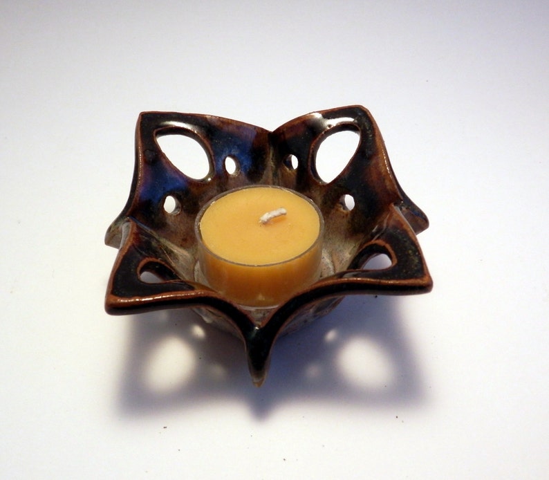 Natural Unscented Beeswax Tealight Candles image 3