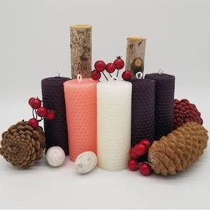 Mini Pillar Advent Candles image 1