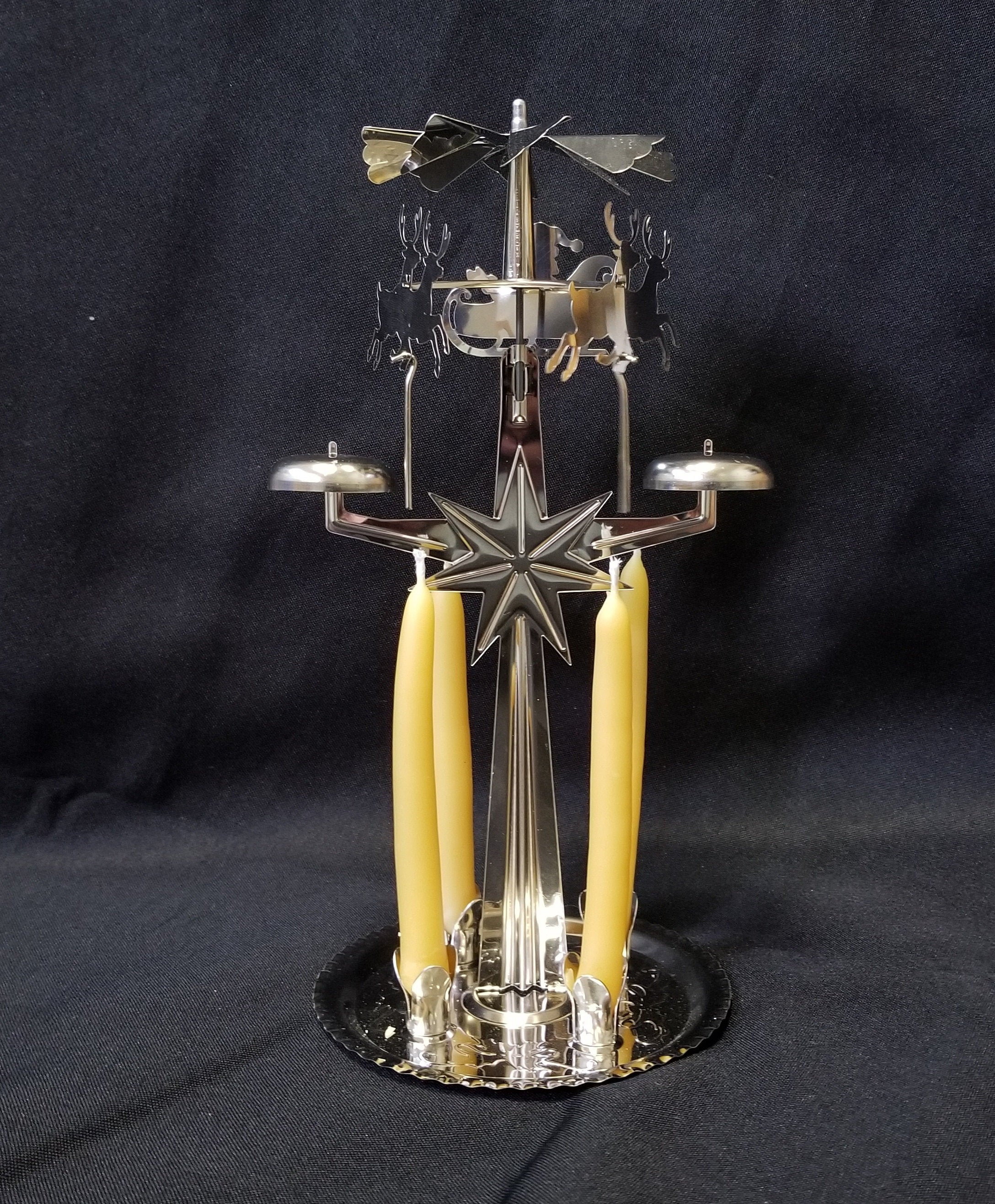 Bougies de Carillon Cire d'abeille Trempées à La Main