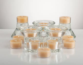 Essential Oil Scented Natural Beeswax Tealight Candles