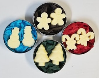 Natural Beeswax Holiday Lotion Bar Set