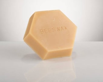 1lb Filtered Beeswax Block