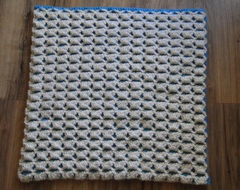 Duo of color rug crochet pattern